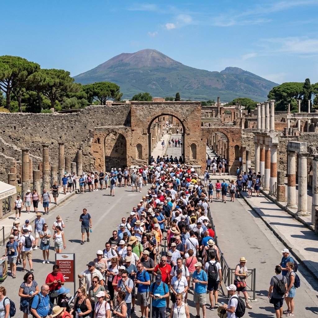 Hero image illustrating Journées Entrée Gratuite Pompéi 2026 : Guide Complet Admission Gratuite in Pompeii, Italy